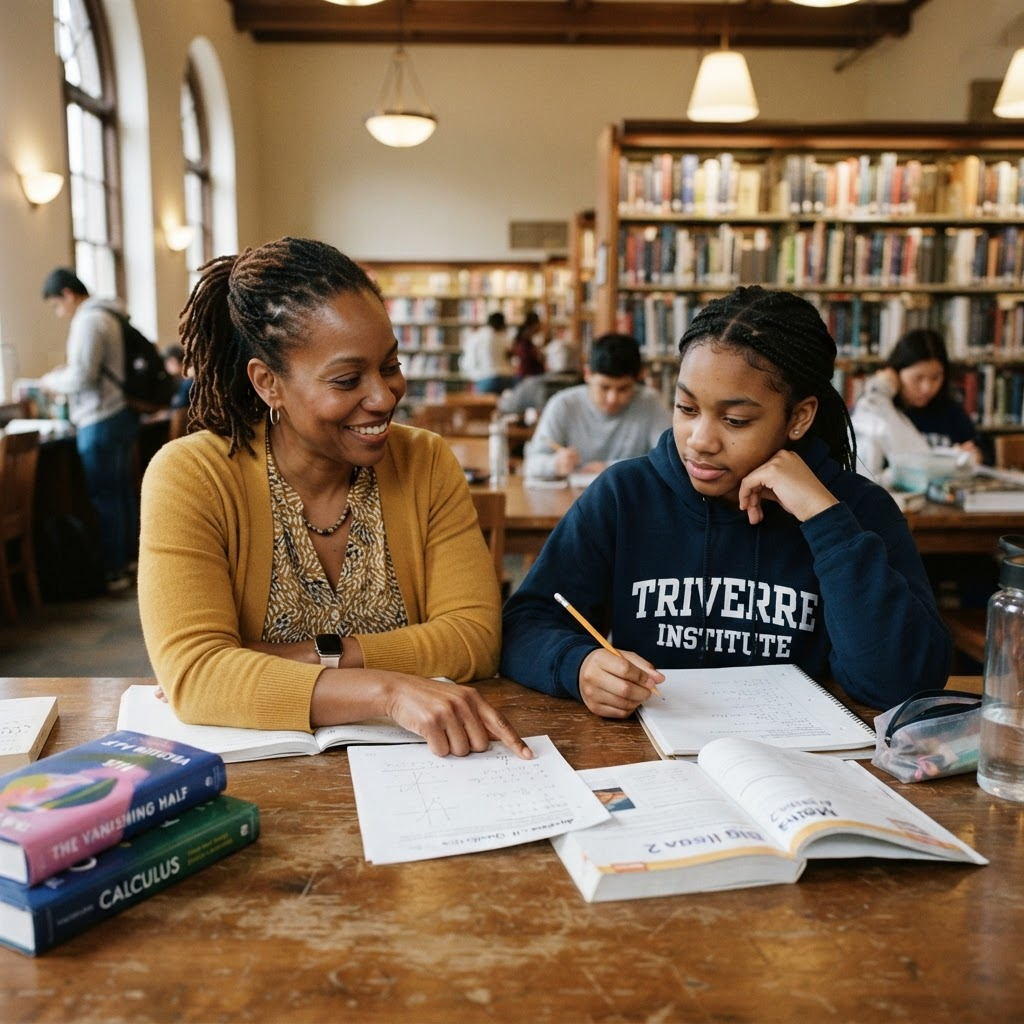 Mentor Moment — Library Homework Session
