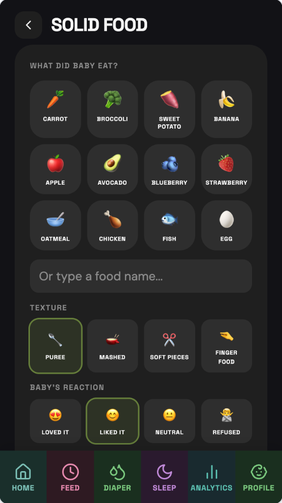 Solid Food