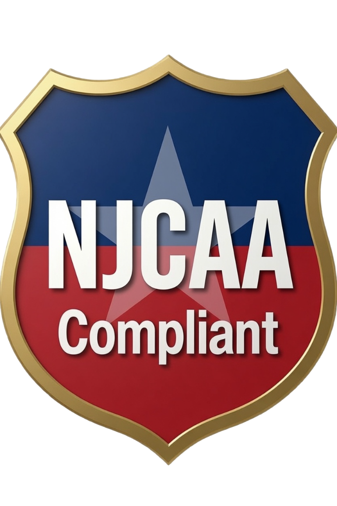 NJCAA Compliant
