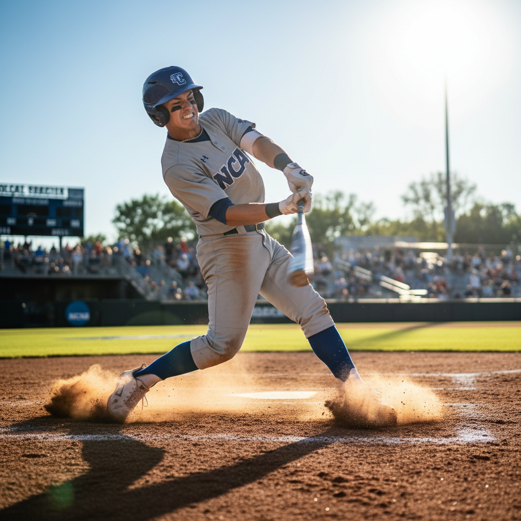 Australian baseball player competing at a US college