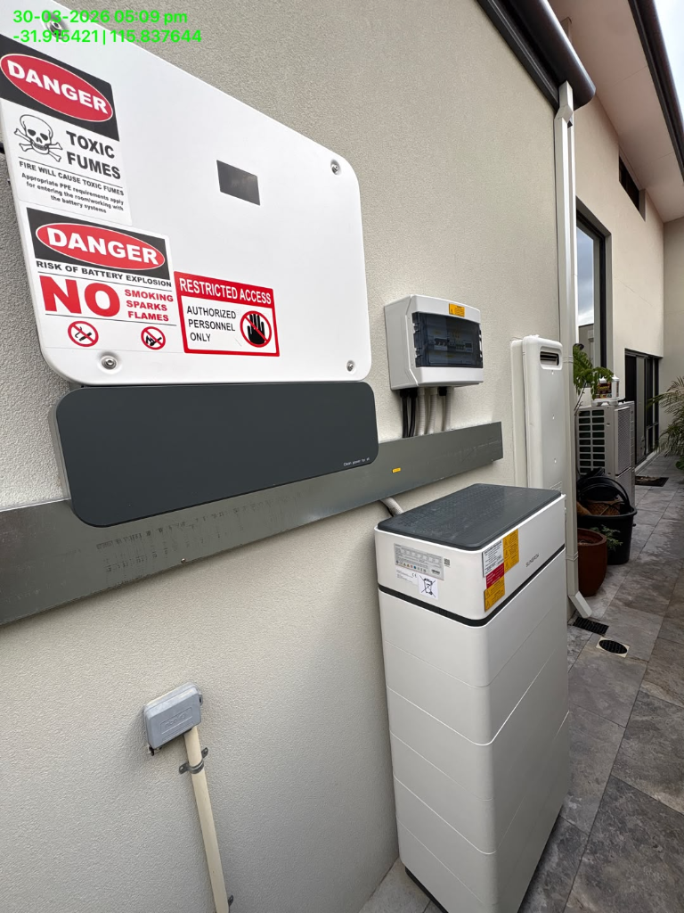 Sungrow Solar and Battery System