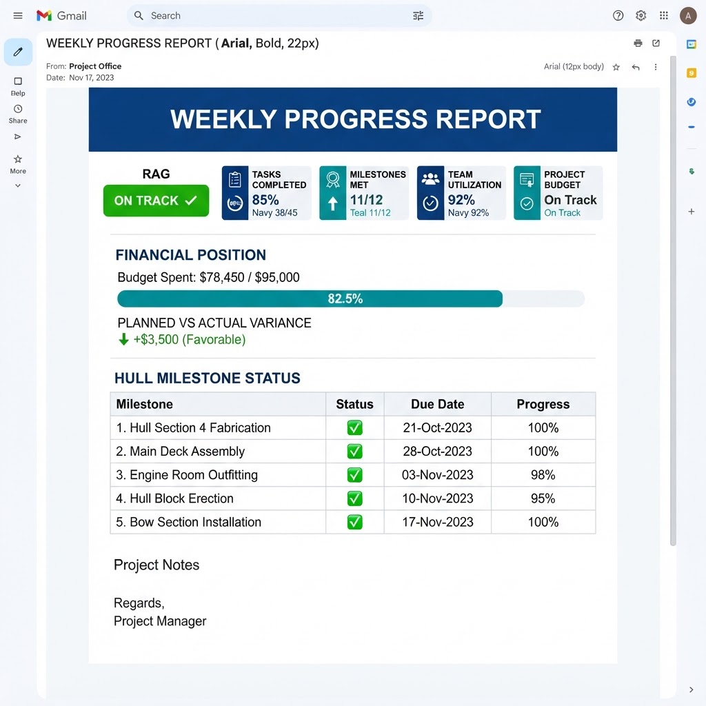 Automated Weekly Reports