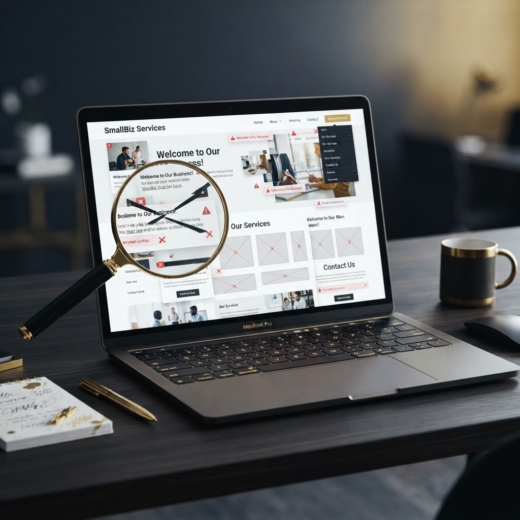 The Biggest Website Mistakes Small Businesses Make — article from Sites by Sie web design blog