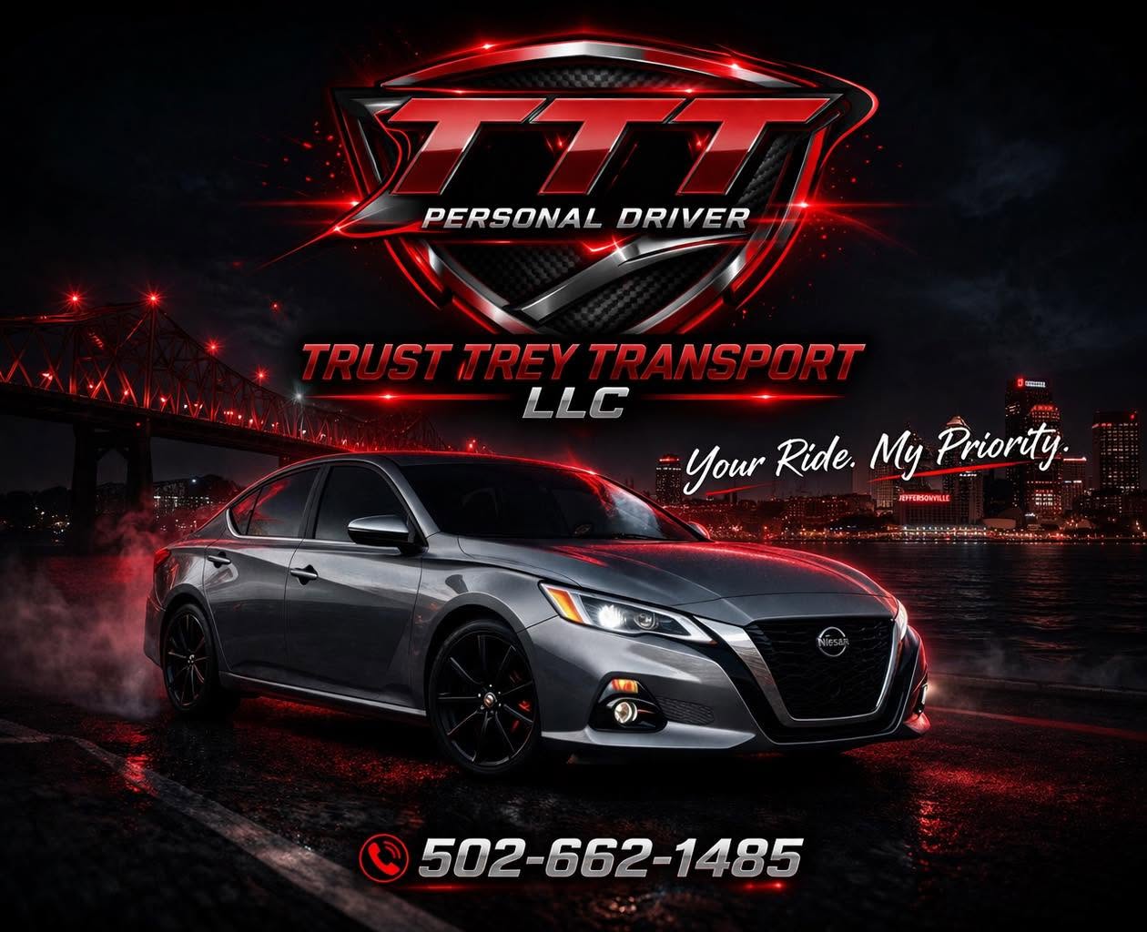 Trust Trey Transport — custom website designed by Sites by Sie in Jeffersonville, IN for the Professional Services industry