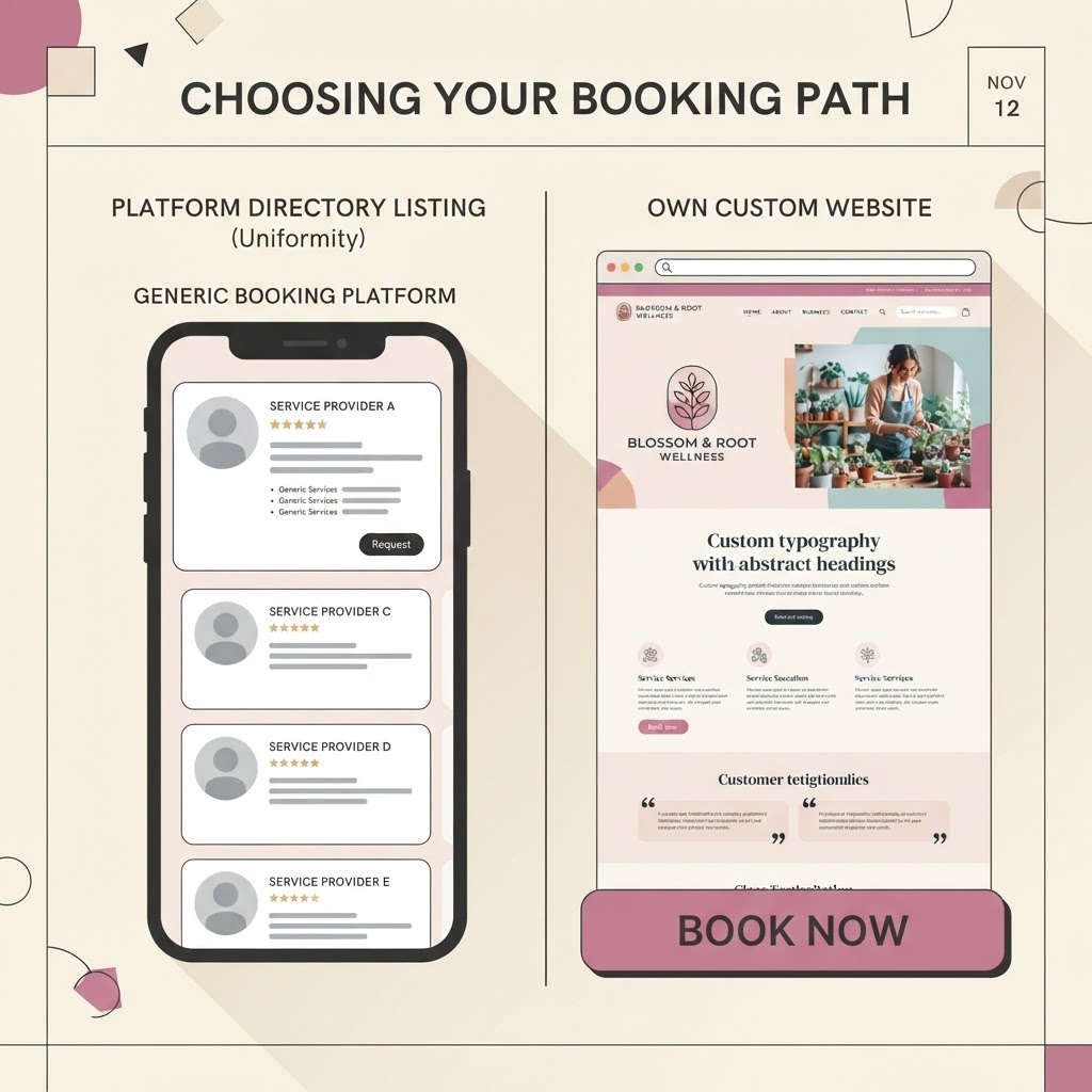 Website vs. Booking Site: What Gloss Genius and Vagaro Don't Tell You — article from Sites by Sie web design blog