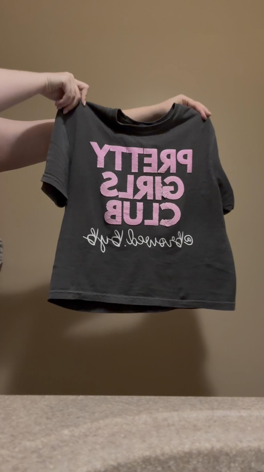Pretty Girls Club custom shirt