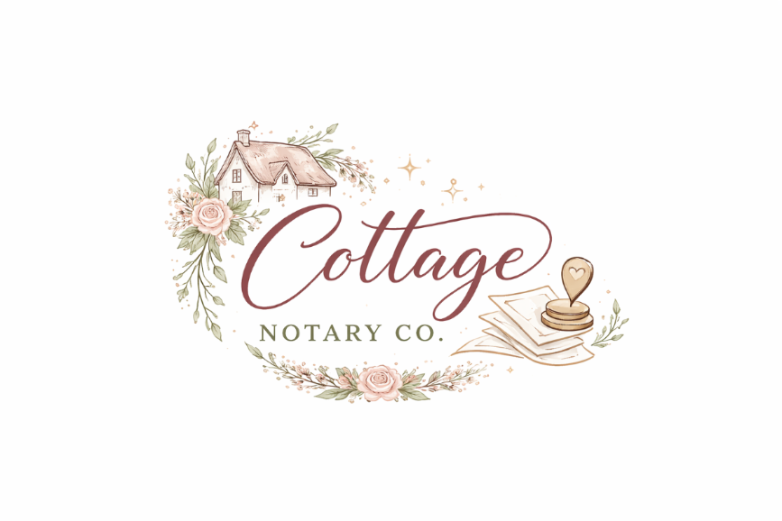 Cottage Notary — custom website designed by Sites by Sie in Jeffersonville, Indiana for the Professional Services industry
