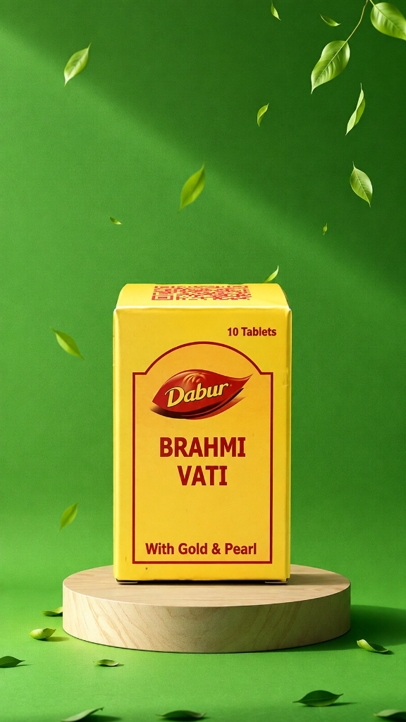 Dabur Brahmi Vati (With Gold & Pearl)