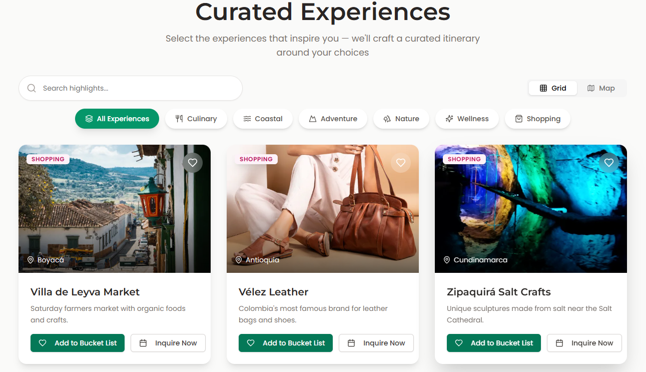 Latitude Travel — Curated Colombian experiences