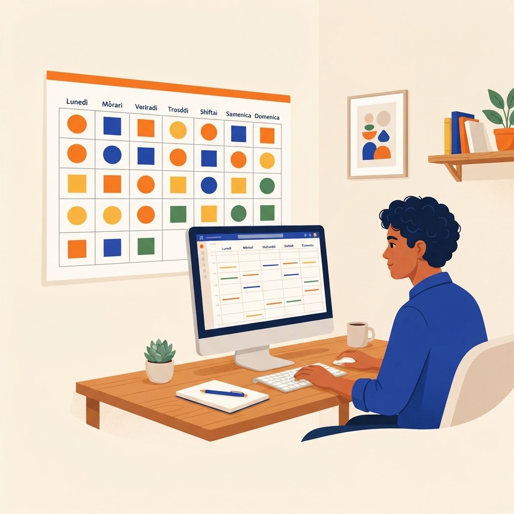 Come creare turni di lavoro settimanali senza errori