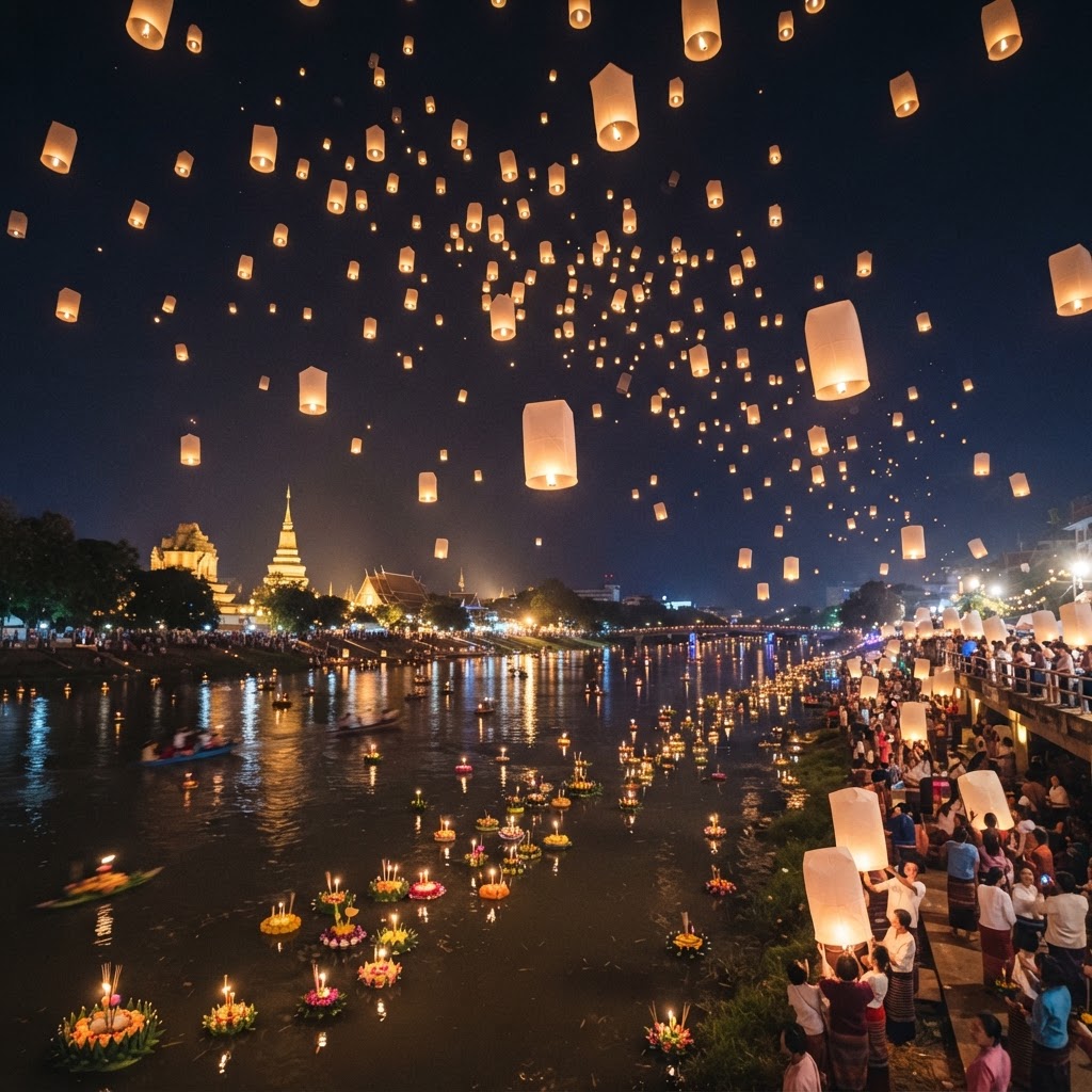 Loy Krathong & Yi Peng Lantern Festival