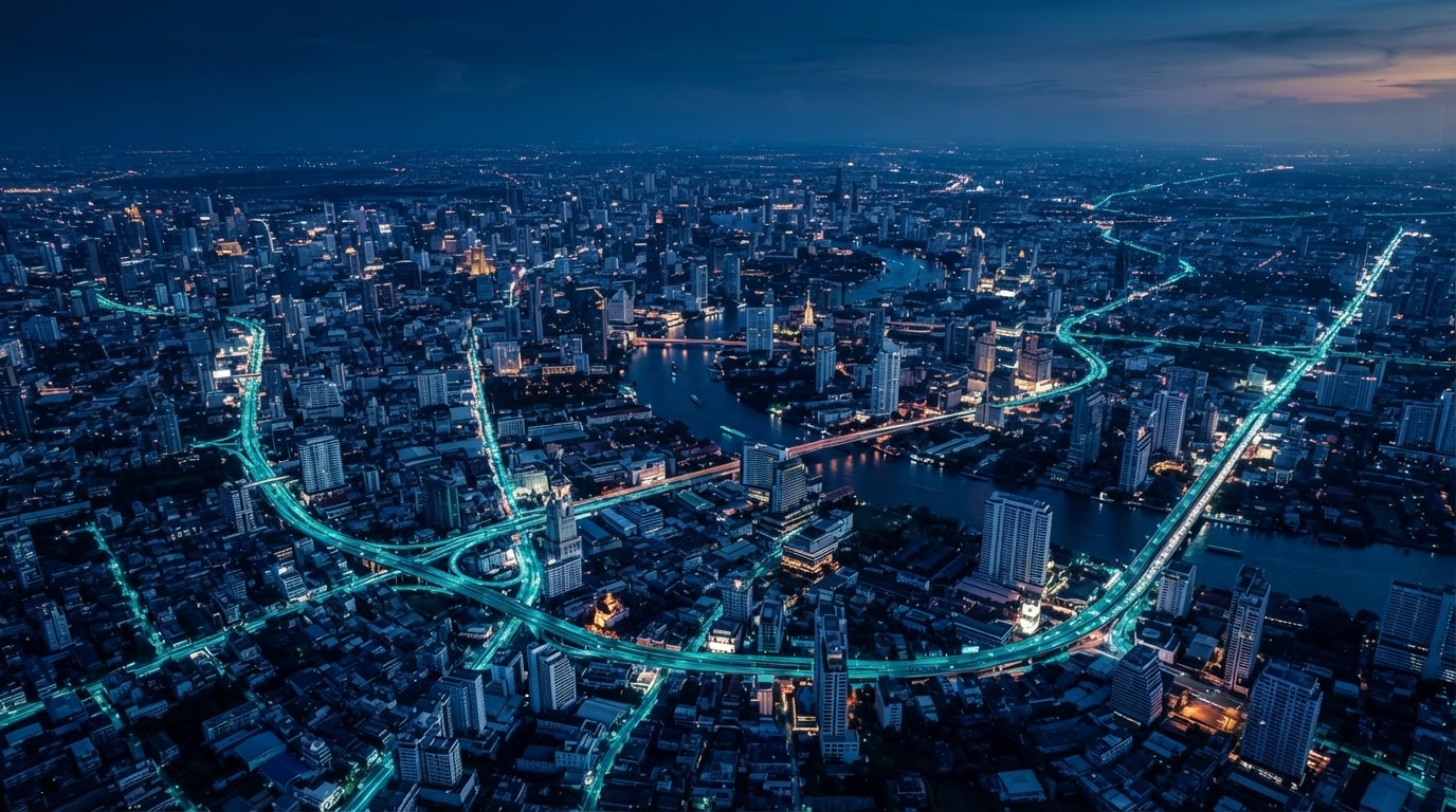 Bangkok map