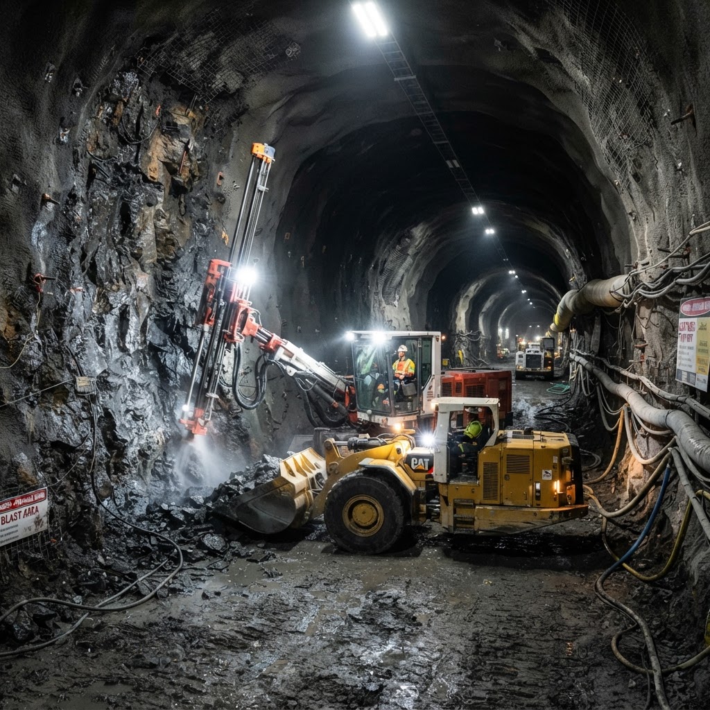 Thiess Secures Major Underground Mining Contracts at Oyu Tolgoi