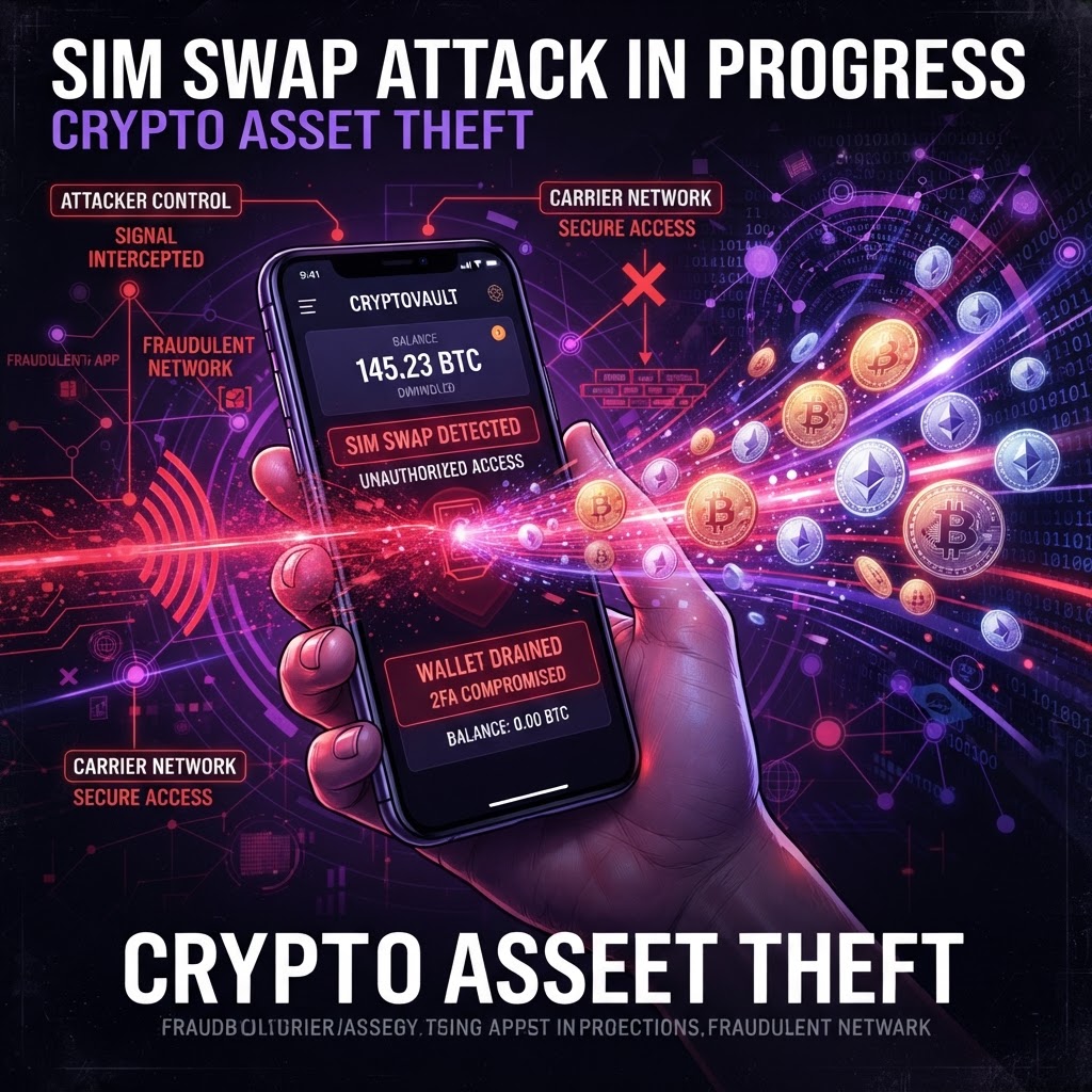 SIM Swap Attacks: Following Stolen Crypto Across Chains
