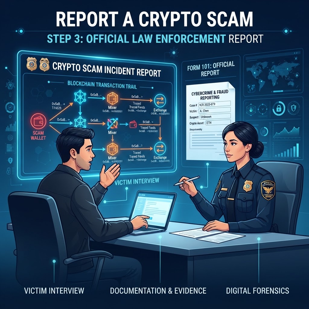 How to Report a Crypto Scam and Recover Your Funds