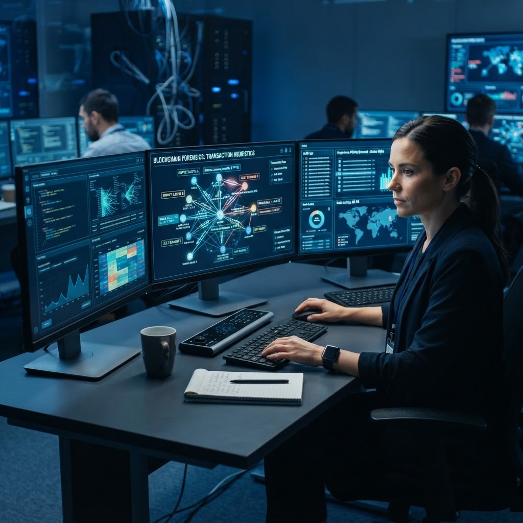 How Blockchain Forensics Works: Heuristics Investigators Use