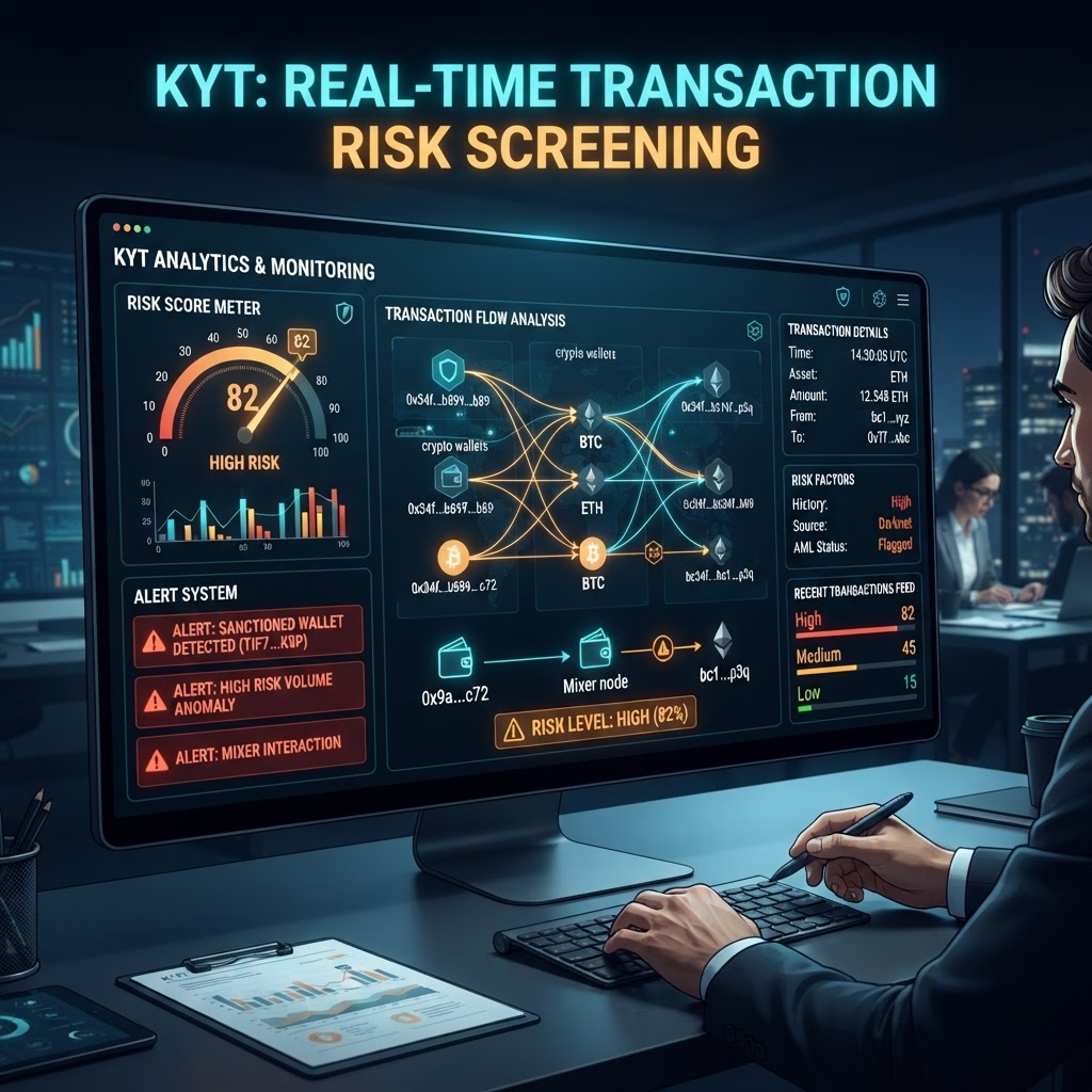 KYT (Know Your Transaction): Real-Time Risk Screening