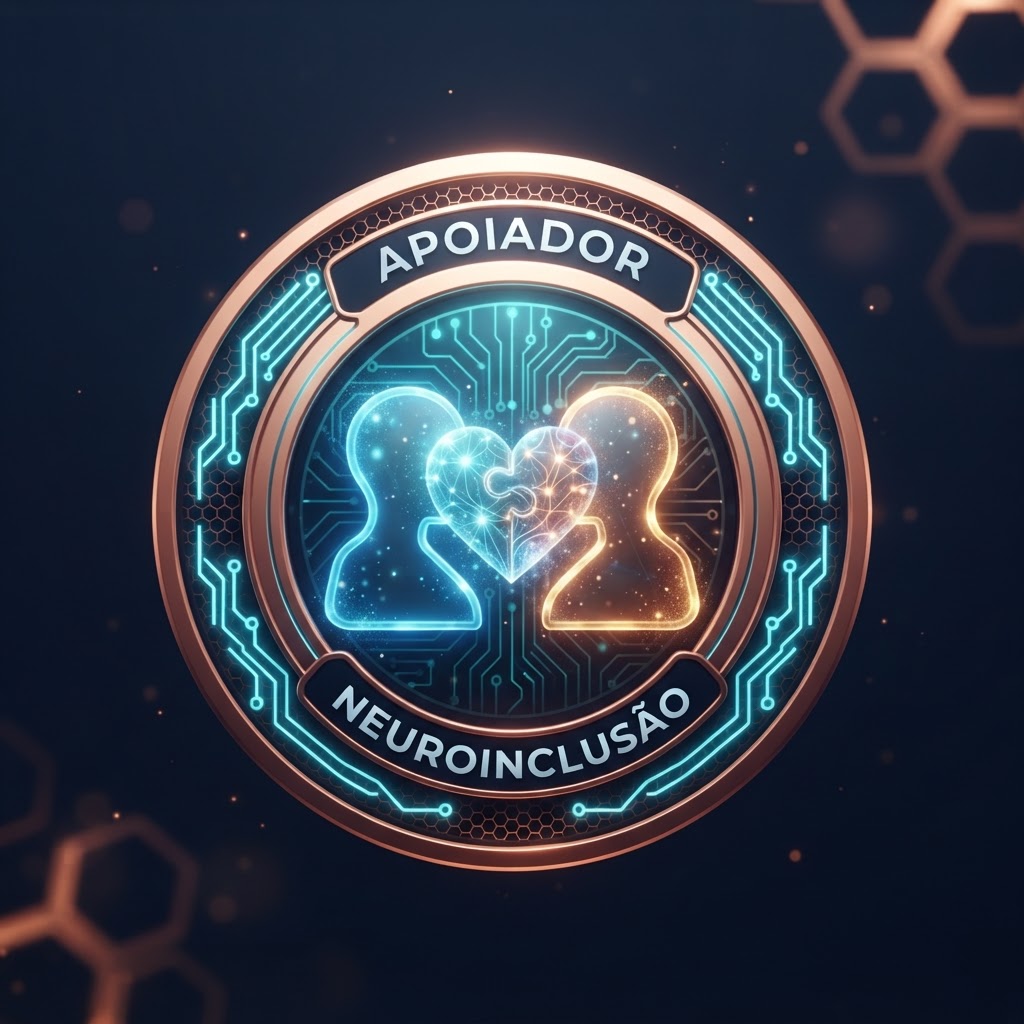 Selo Cobre — Apoiador da Neuroinclusão