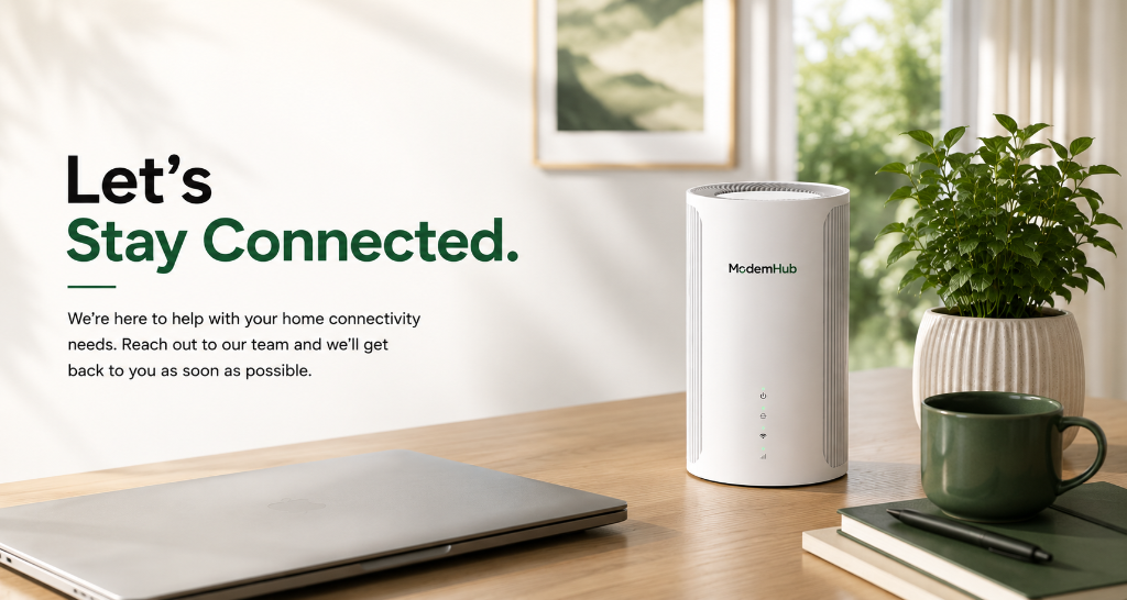 Let's Stay Connected