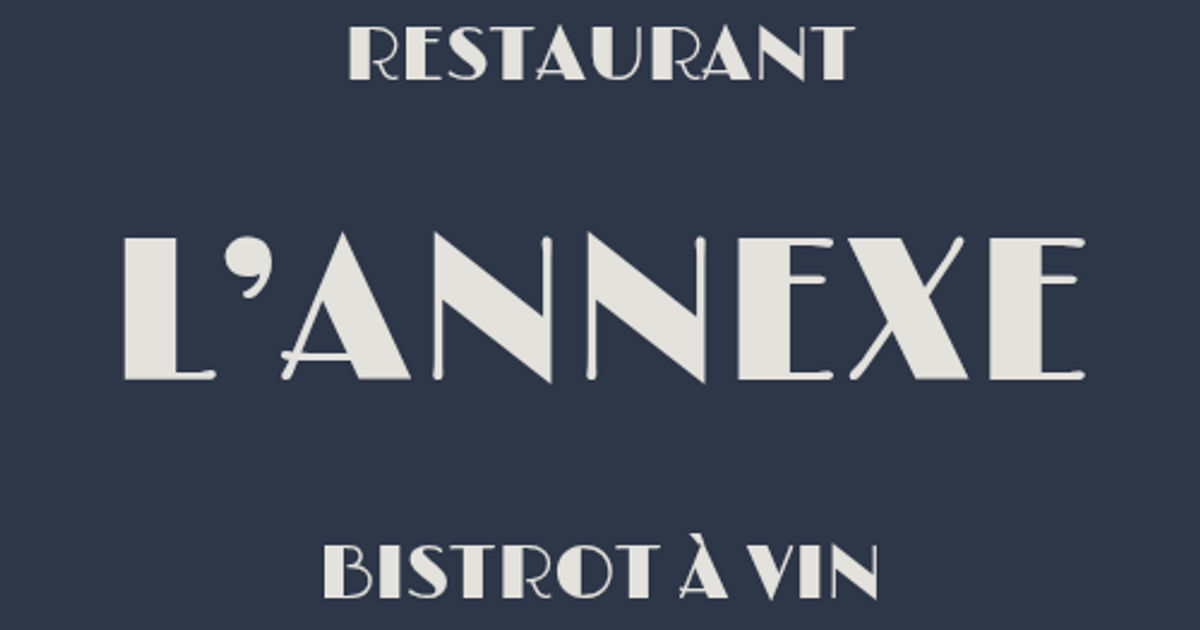 L'Annexe Bistrot