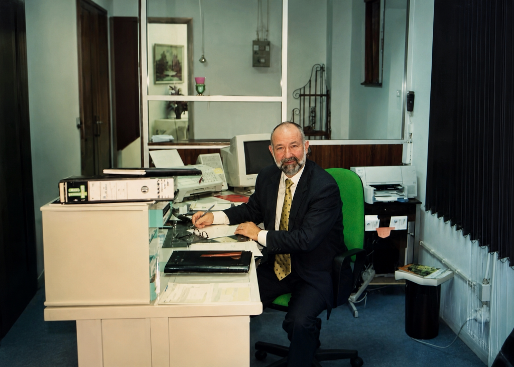 José António nos primeiros anos da floricultura