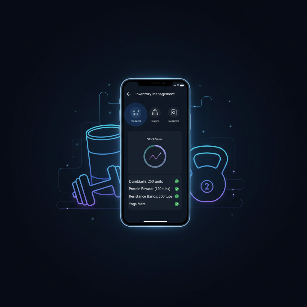 Mobile Inventory Tracker for Gym Owners