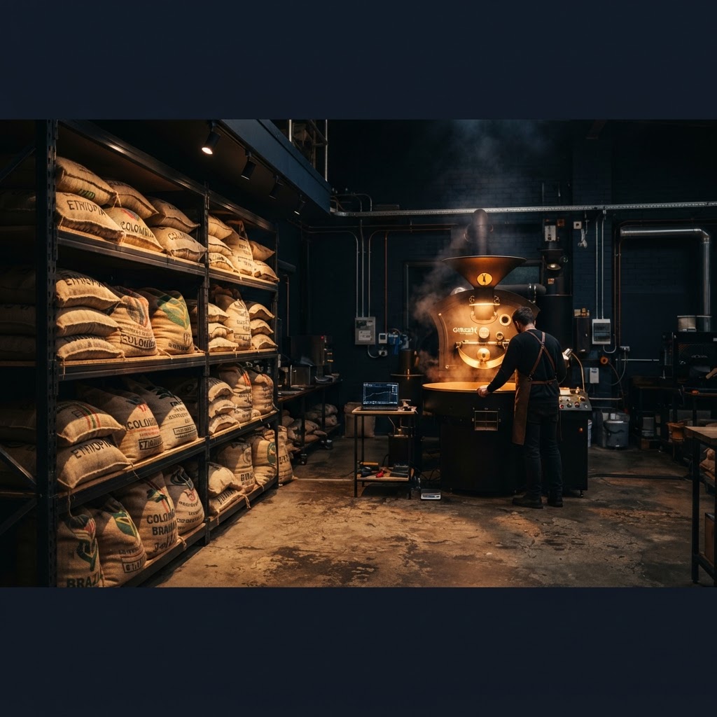 Coffee Roaster Inventory Management: From Green Bean to Retail Shelf