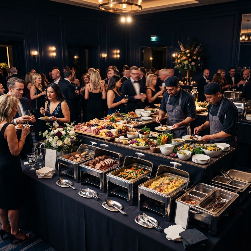 Catering prep station