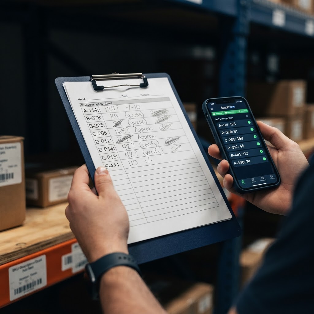 "About Half a Case" Is Not a Count: Why Guesses Look Like Data on Paper
