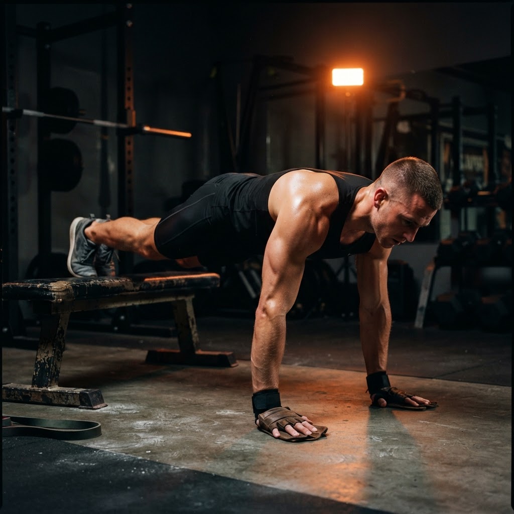 Decline Push-Ups