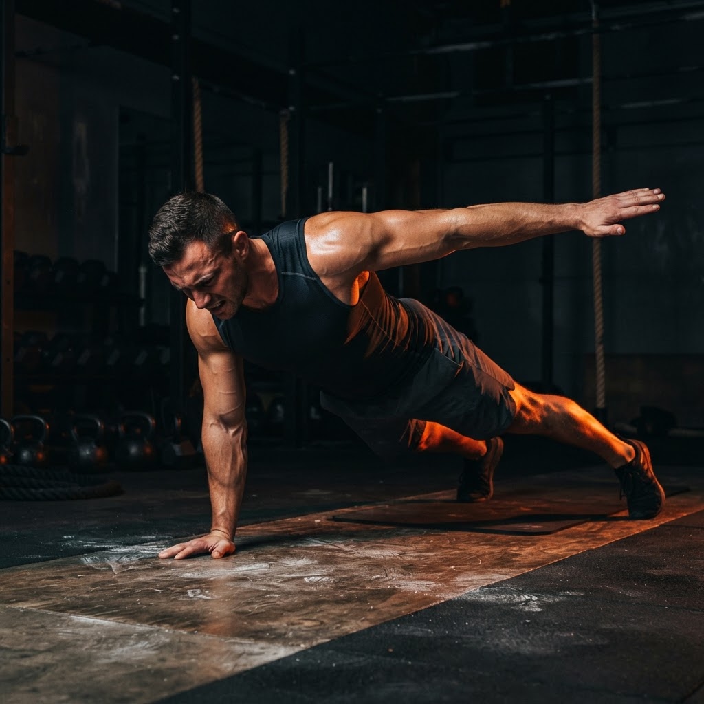 Archer Push-Ups