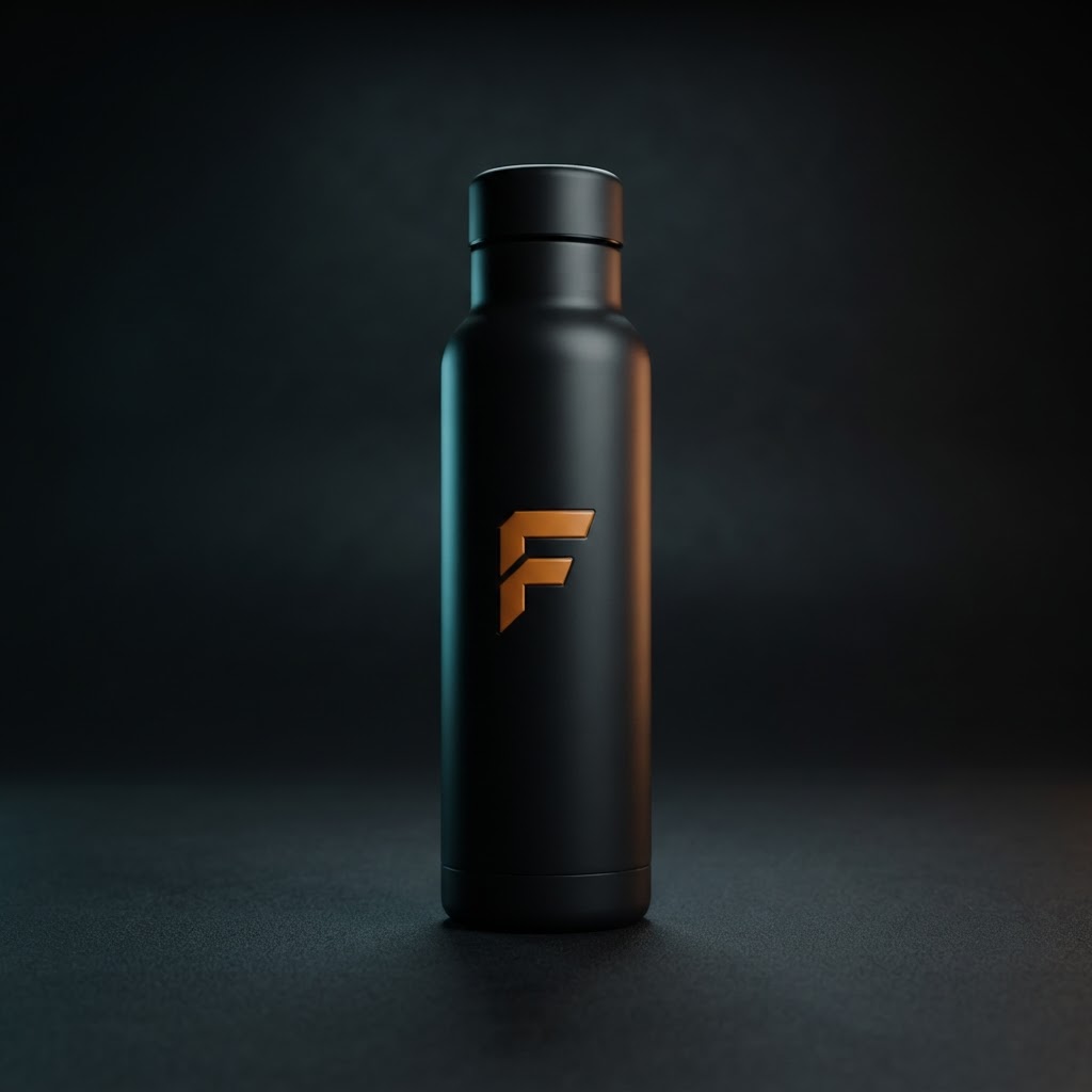 Forged Hub insulated water bottle