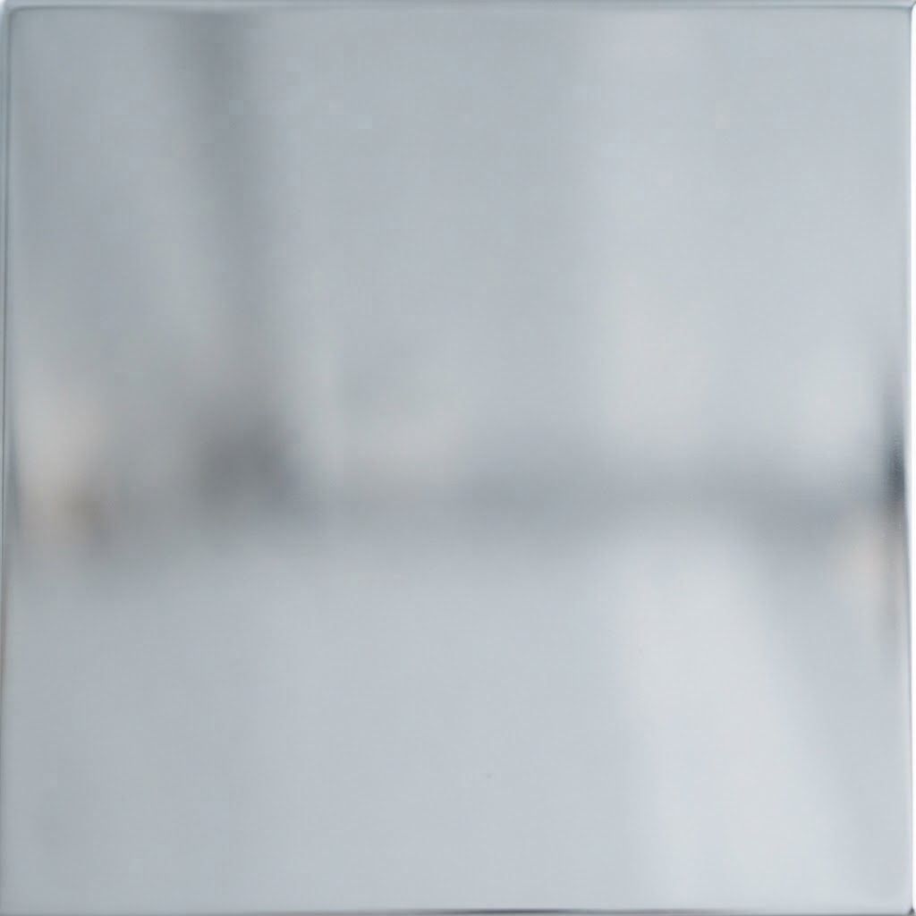 Close-up of polished nickel