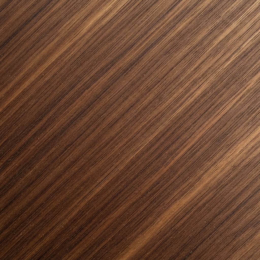 Close-up of walnut wood grain