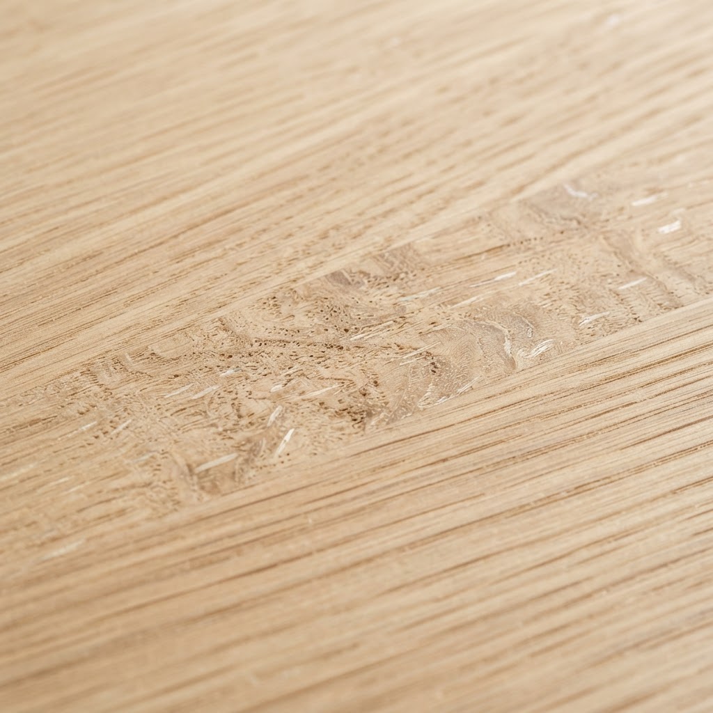 Close-up of oak wood grain