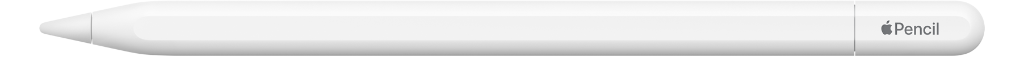 Apple Pencil (USB-C) lying flat
