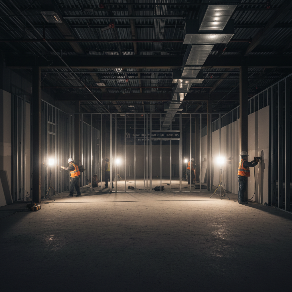 Commercial interior construction