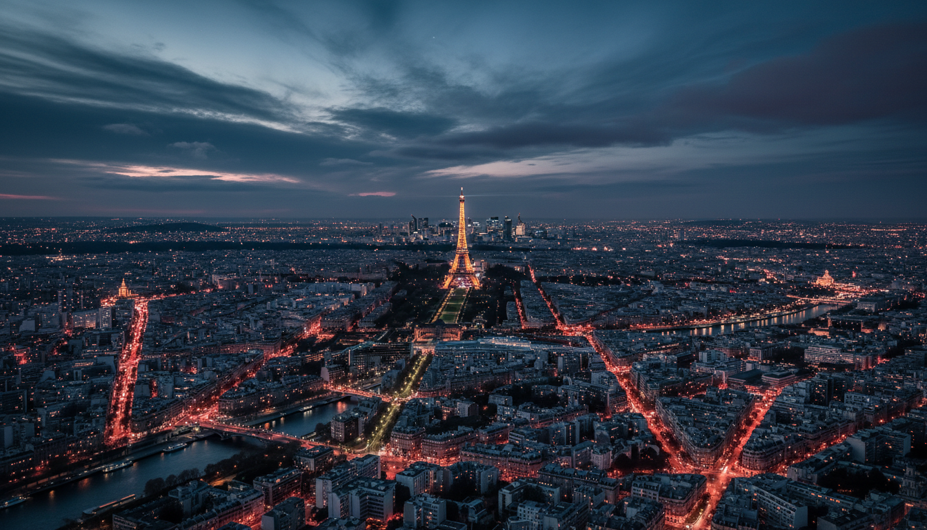 Paris la nuit