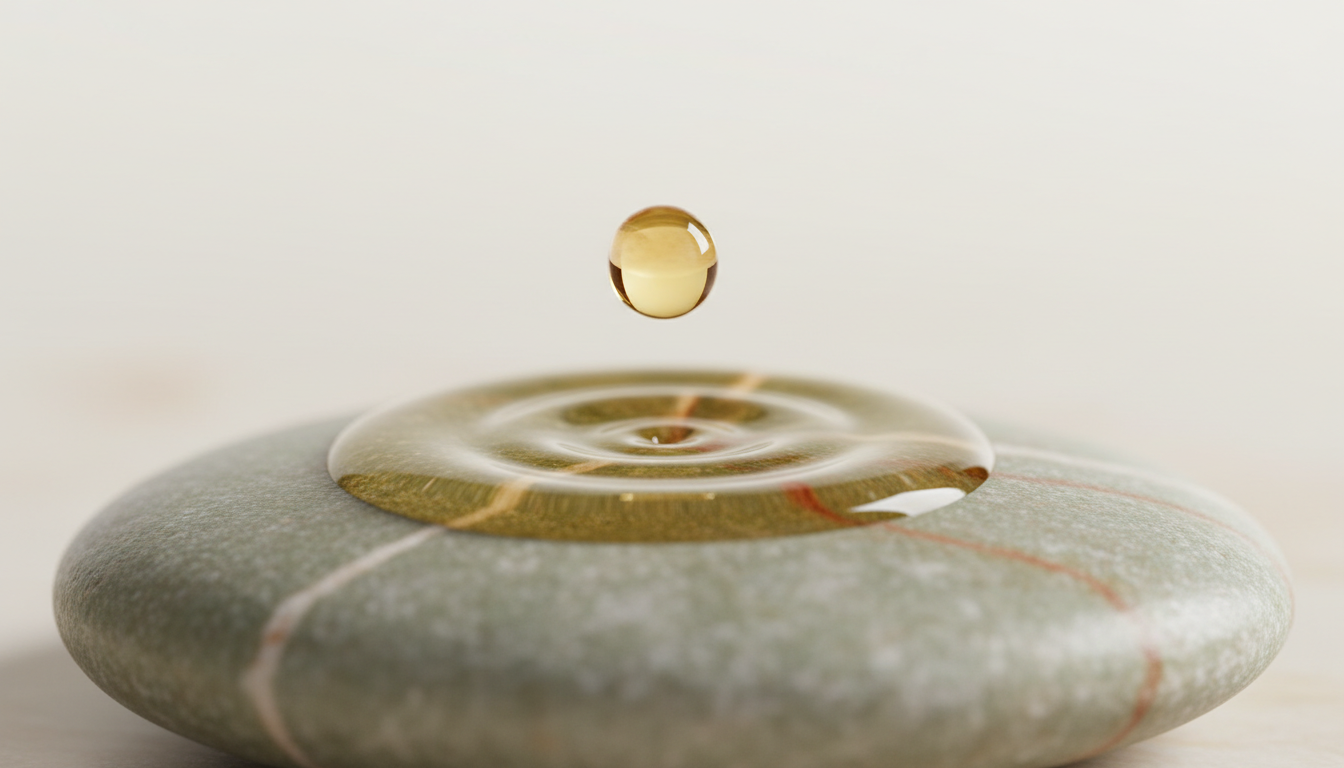 Serene golden massage oil