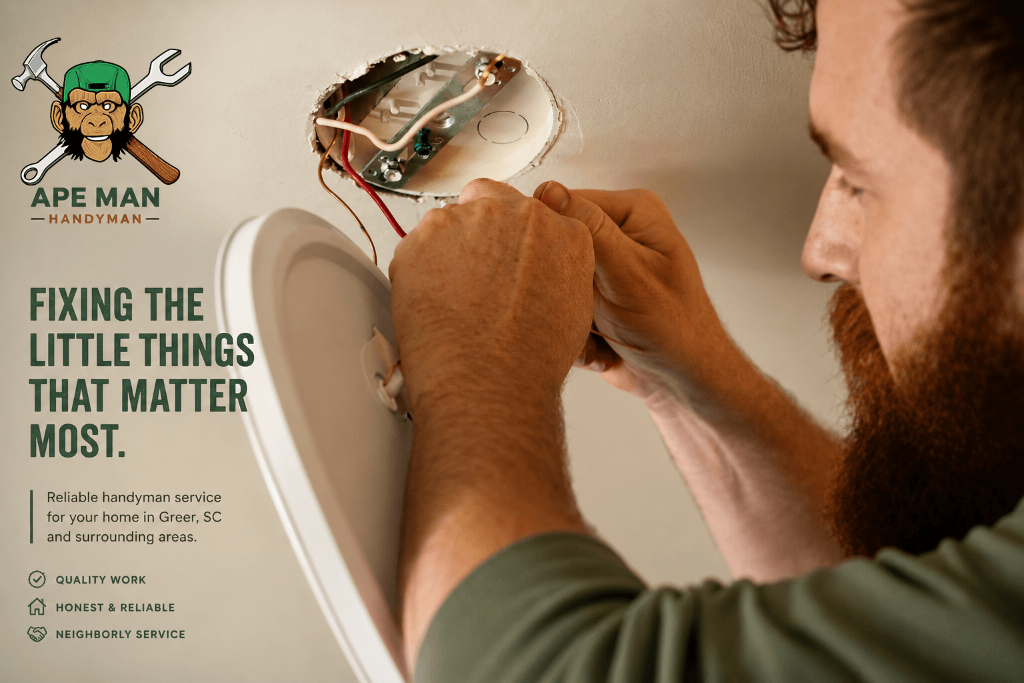 Ape Man Handyman service request visual