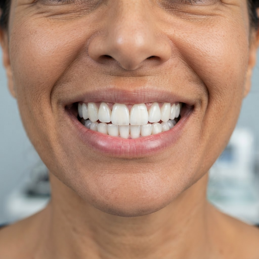 After Porcelain Veneers