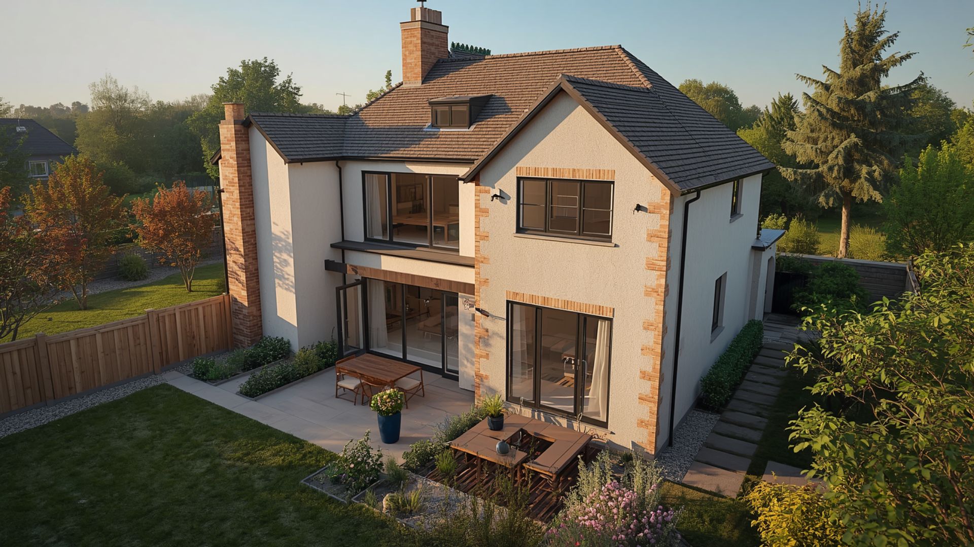 Two storey side extension in Hook, Hampshire