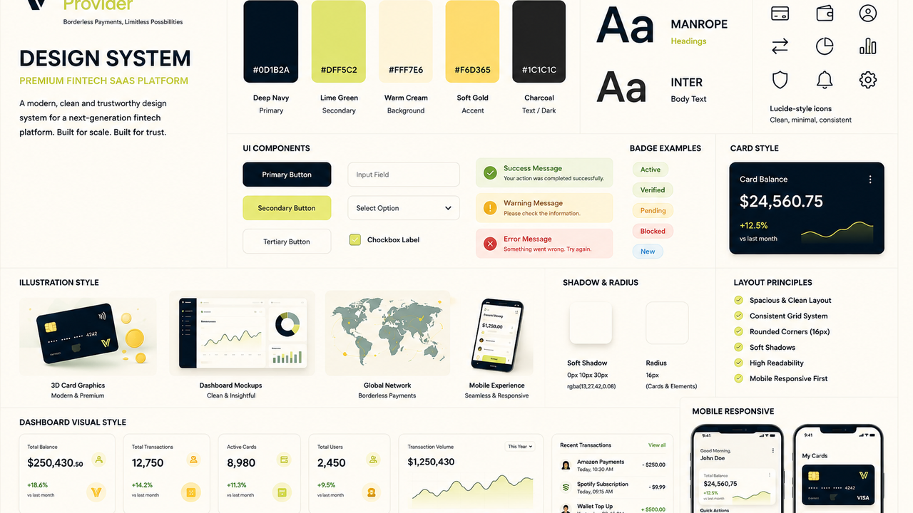 VirtualCardProvider template preview