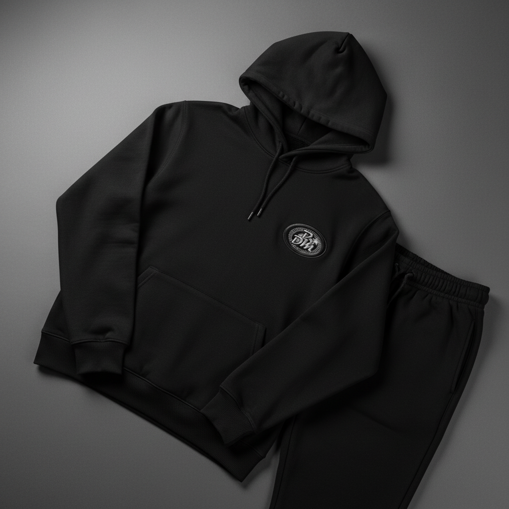 PDM Tracksuit — Onyx Black