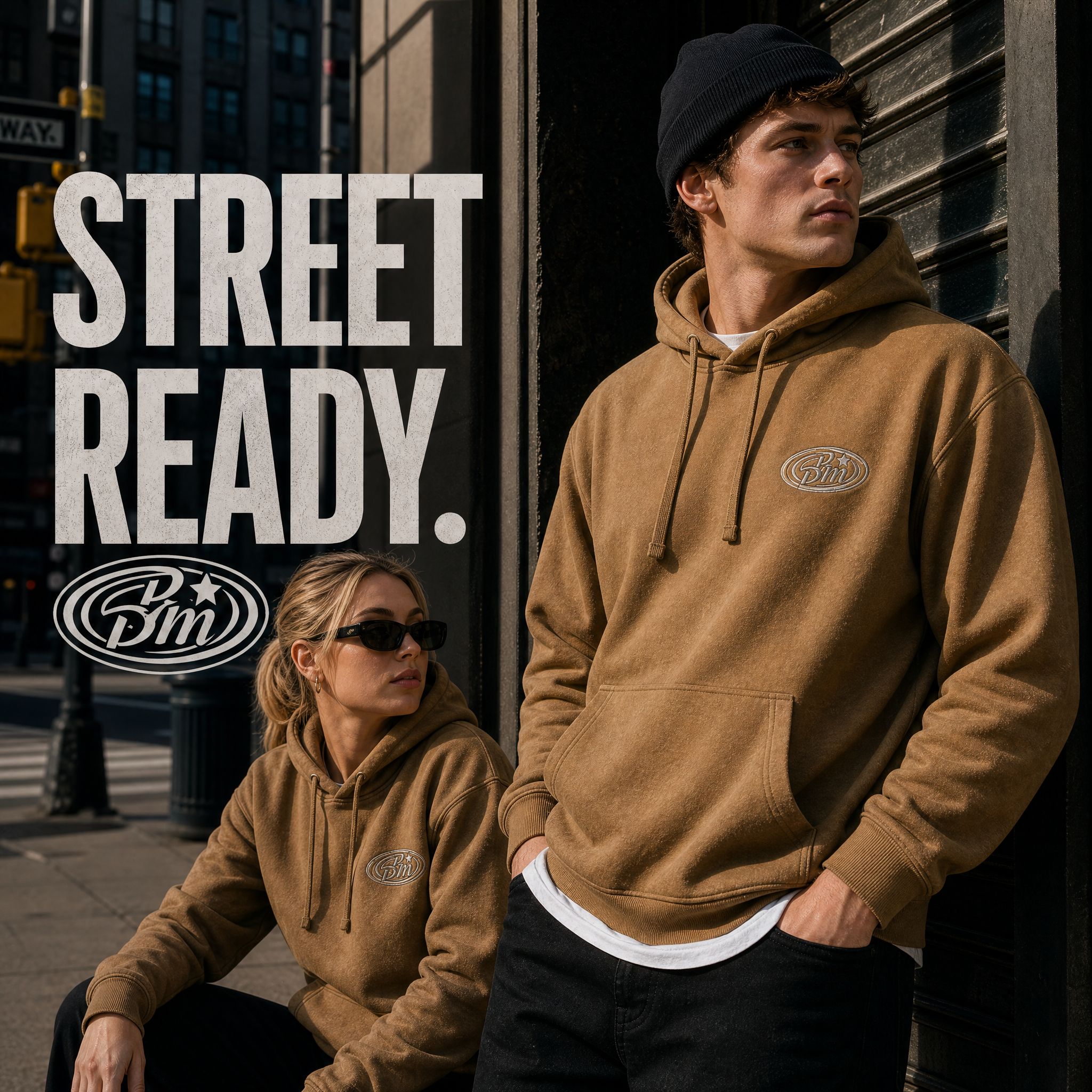 Street Ready — Urban Tan Hoodie