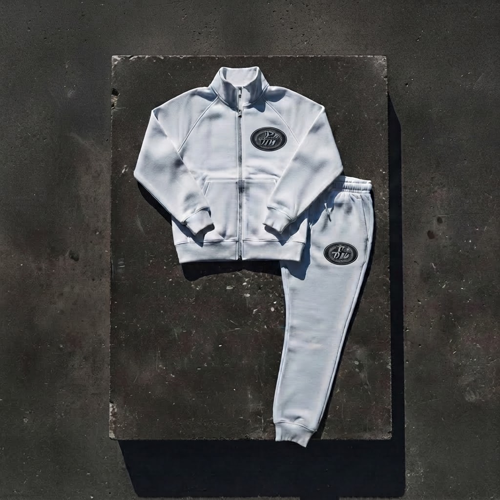 PDM Tracksuit — Ice White