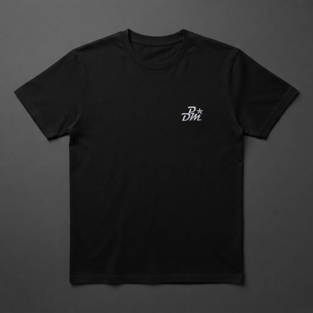 PDM Tee — Jet Black