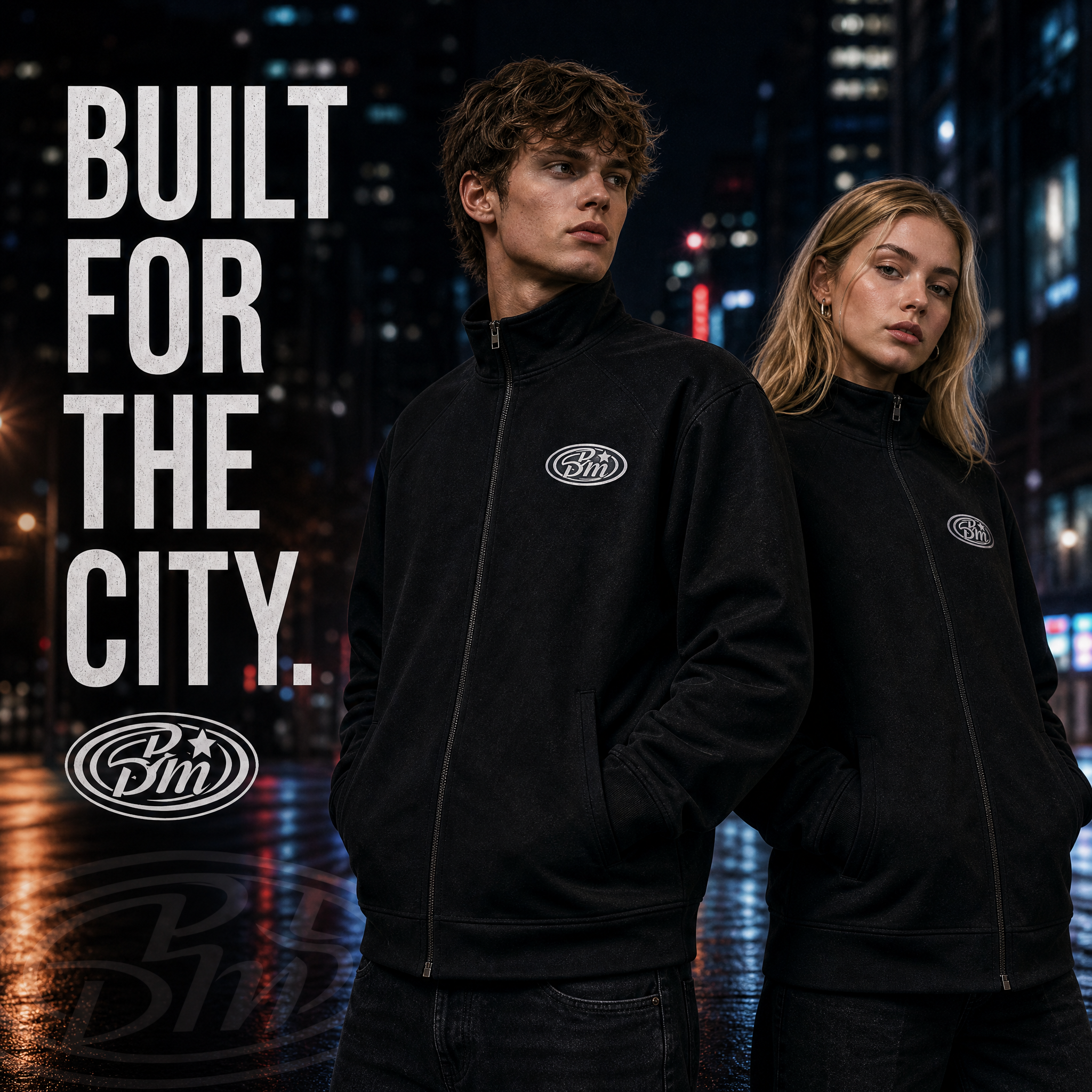 Built For The City — Urban Black Jacket
