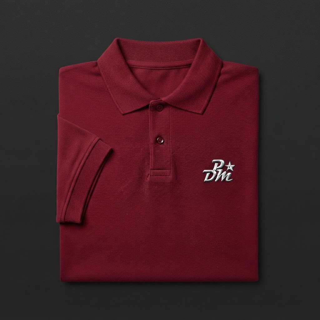 PDM Polo — Burgundy
