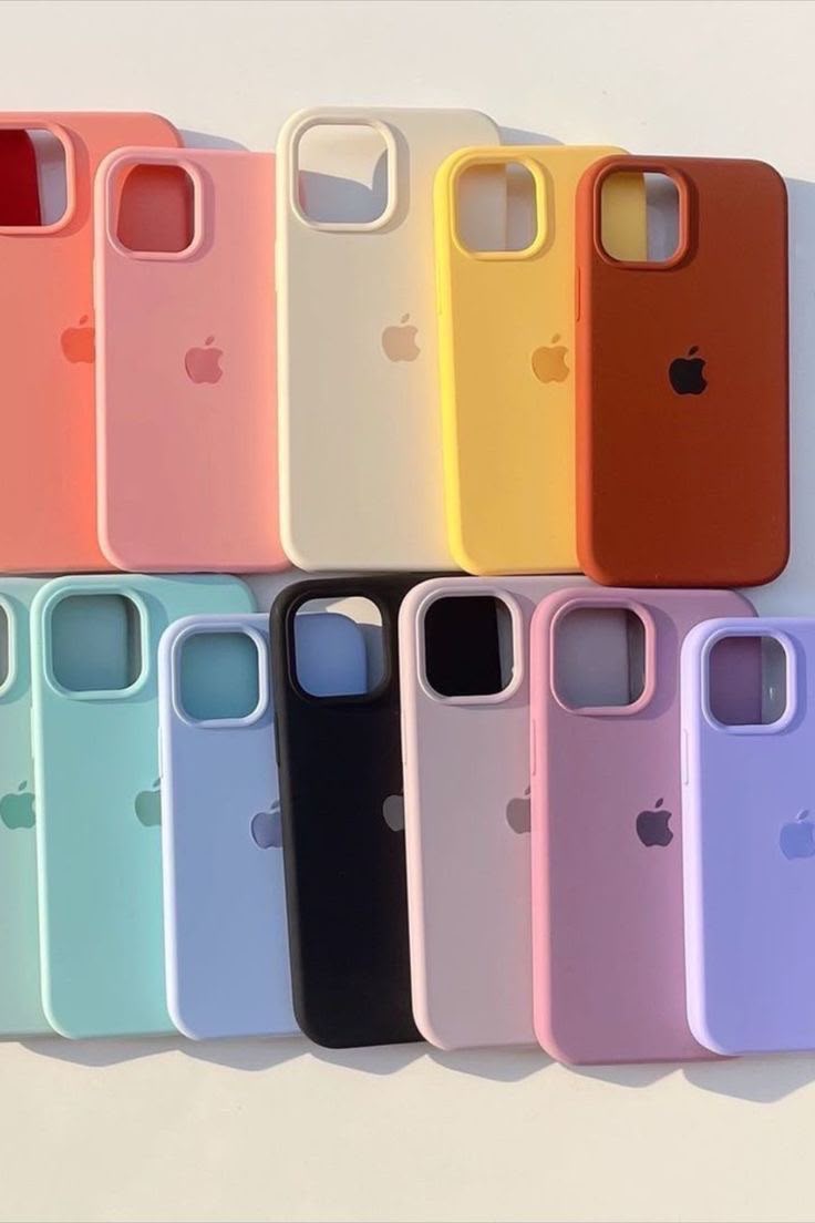 KIT ATACADO – Case Silicone Aveludadas Premium
